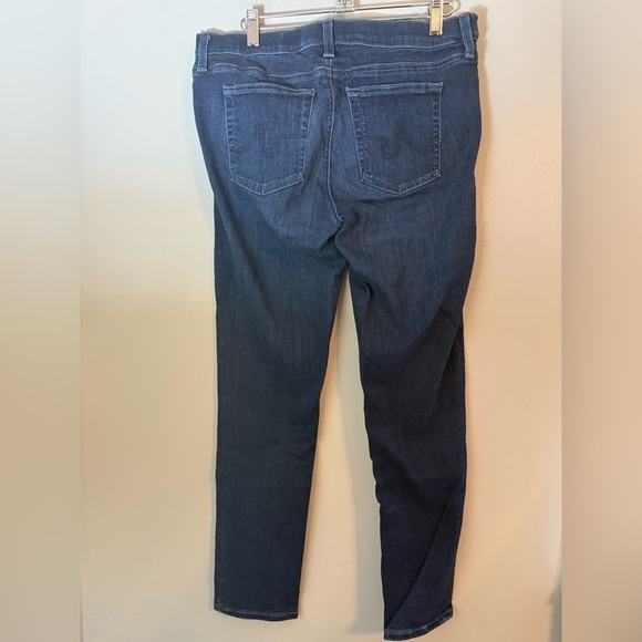 AG Maternity Prima Cigarette Ankle Blue Jean Size 29R - Picture 3 of 12